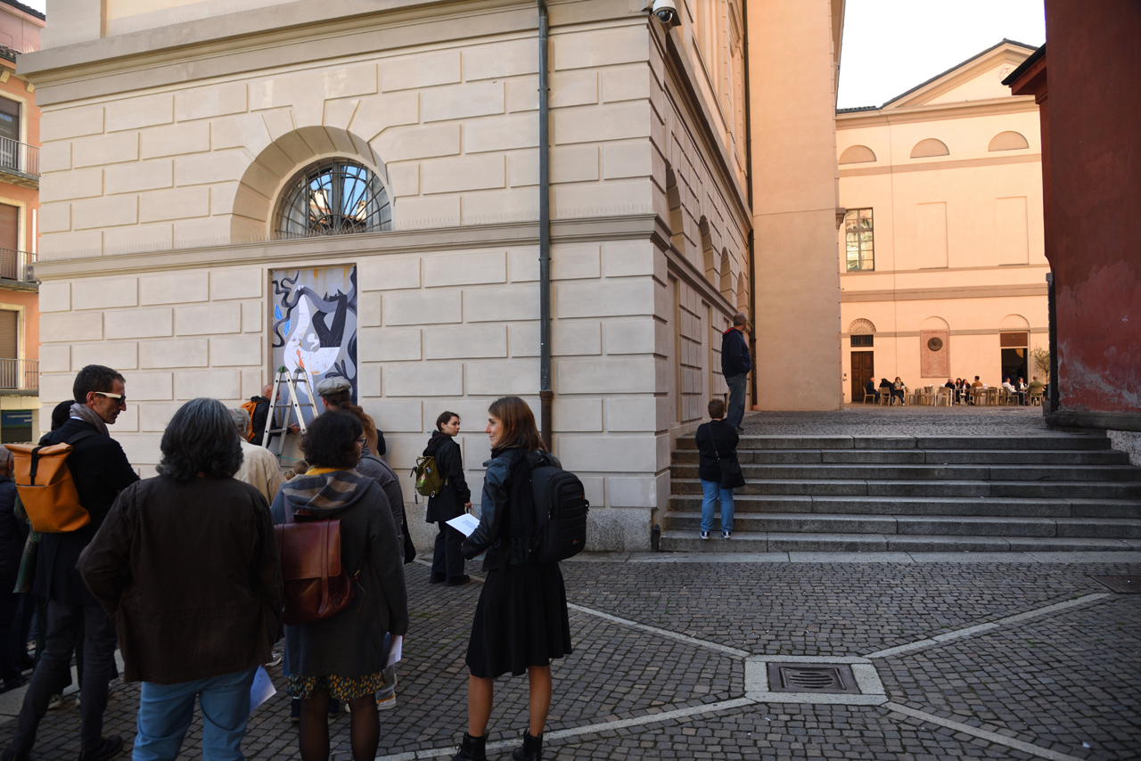 Finestre aperte - Foto dell'inaugurazione