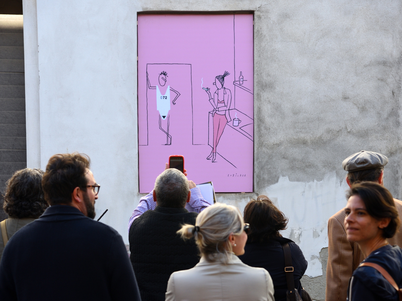 Finestre aperte - Foto dell'inaugurazione