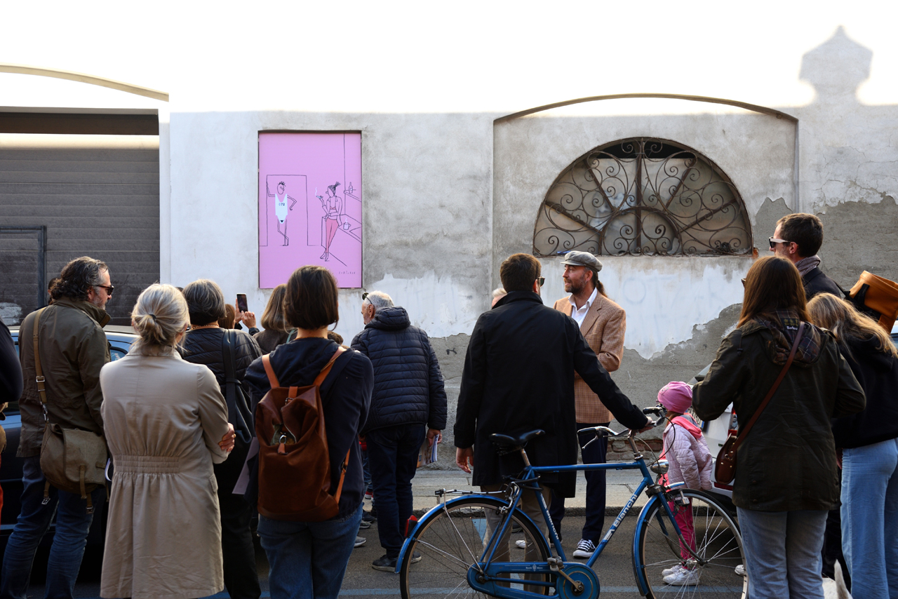 Finestre aperte - Foto dell'inaugurazione
