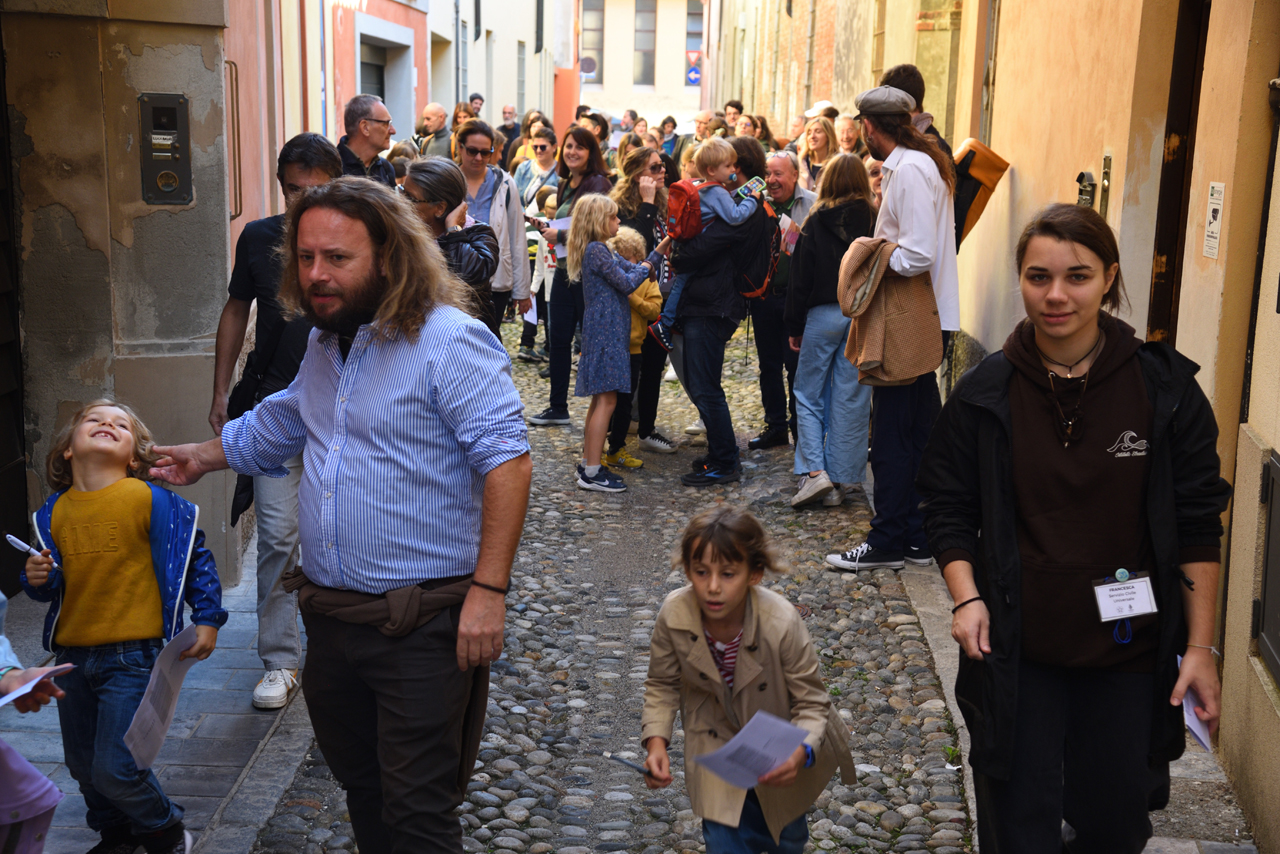 Finestre aperte - Foto dell'inaugurazione