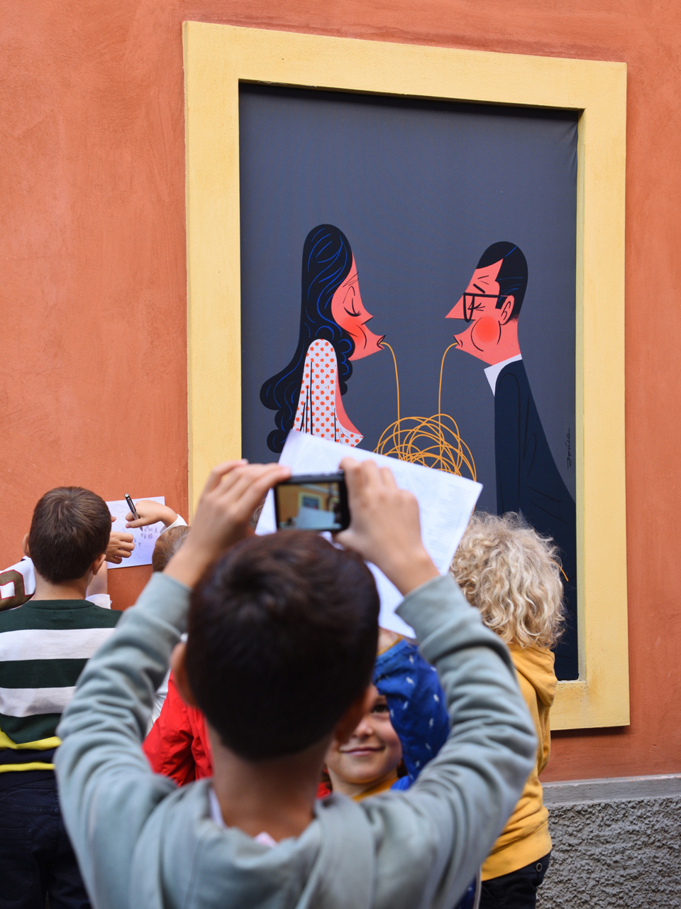 Finestre aperte - Foto dell'inaugurazione