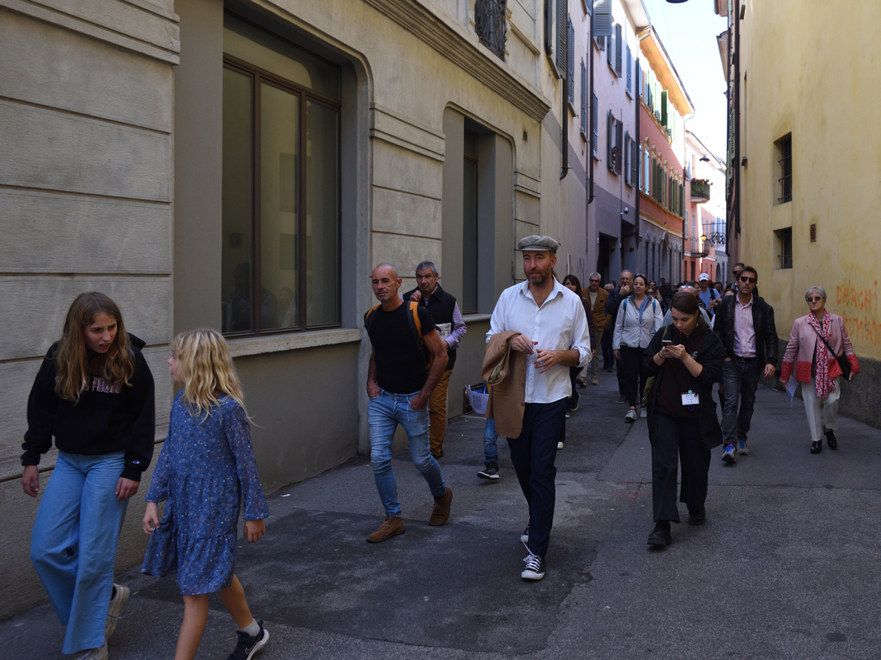 Finestre aperte - Foto dell'inaugurazione