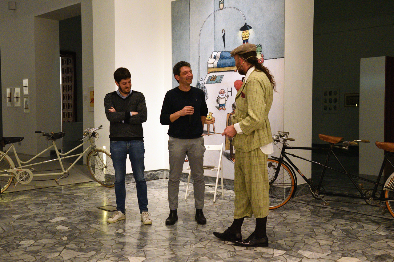 Inaugurazione della mostra Tandem e Vietato l'ingresso di Matticchio