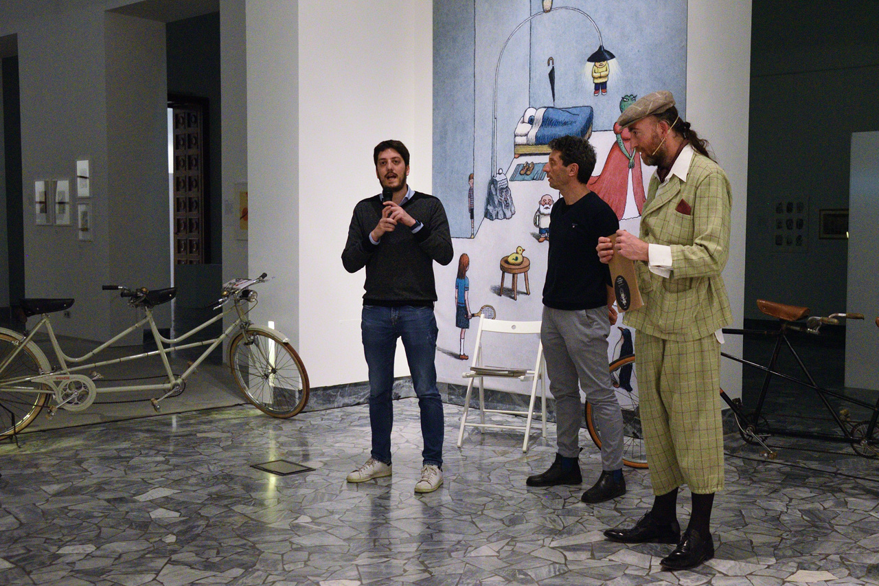 Inaugurazione della mostra Tandem e Vietato l'ingresso di Matticchio