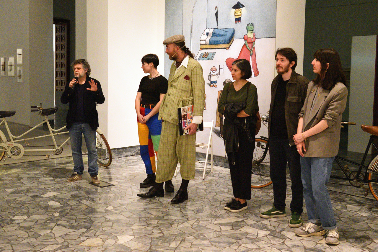 Inaugurazione della mostra Tandem e Vietato l'ingresso di Matticchio
