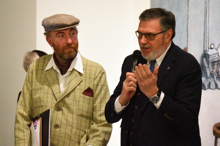 Inaugurazione della mostra Tandem e Vietato l'ingresso di Matticchio