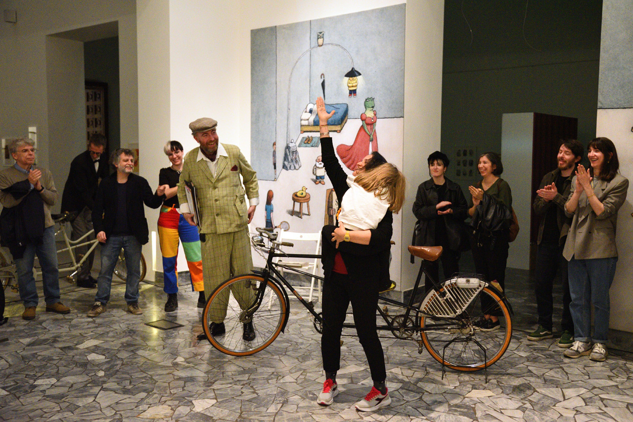 Inaugurazione della mostra Tandem e Vietato l'ingresso di Matticchio