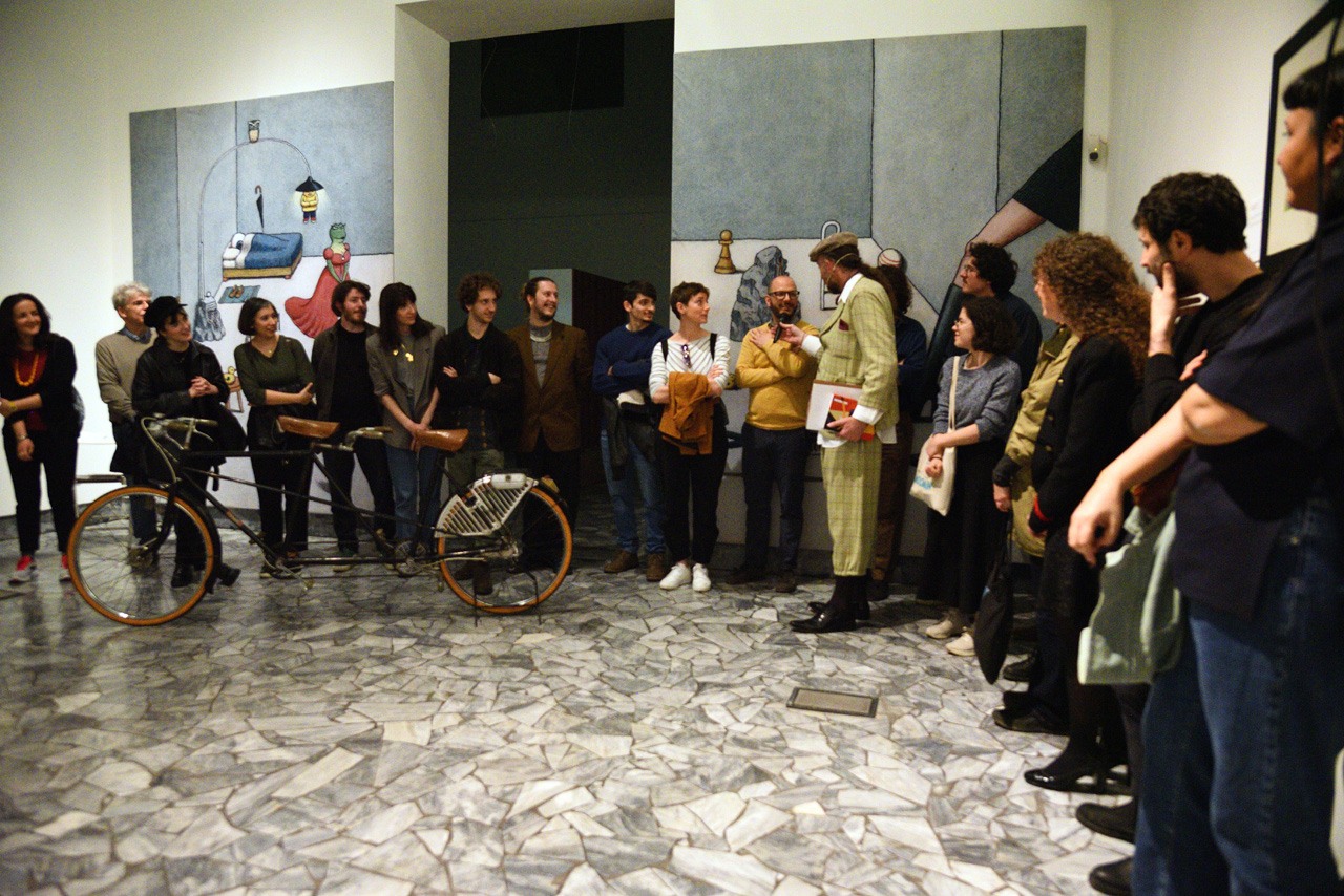 Inaugurazione della mostra Tandem e Vietato l'ingresso di Matticchio