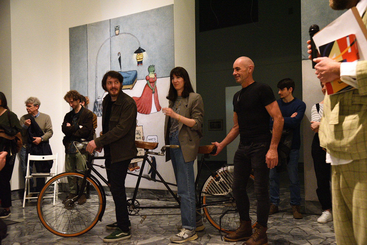 Inaugurazione della mostra Tandem e Vietato l'ingresso di Matticchio
