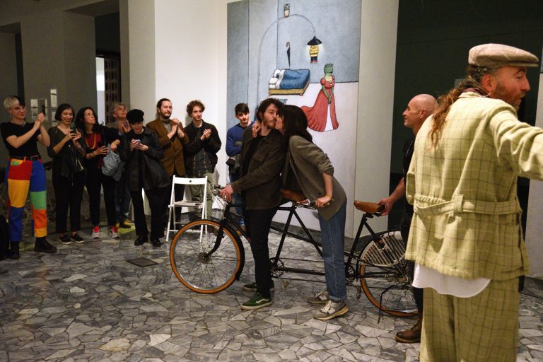 Inaugurazione della mostra Tandem e Vietato l'ingresso di Matticchio