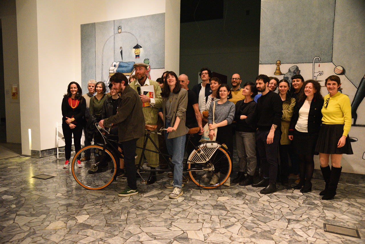Inaugurazione della mostra Tandem e Vietato l'ingresso di Matticchio