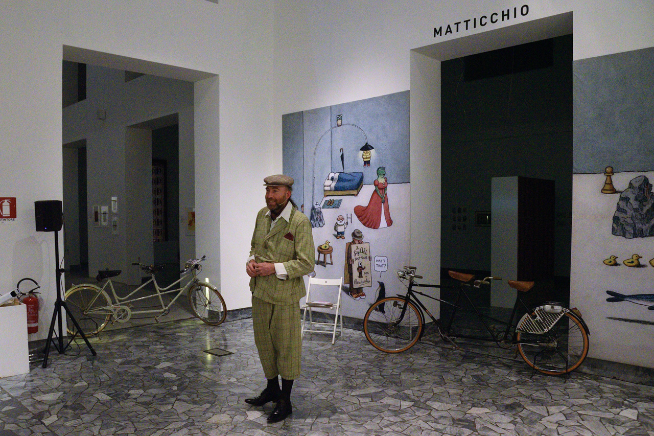 Inaugurazione della mostra Tandem e Vietato l'ingresso di Matticchio