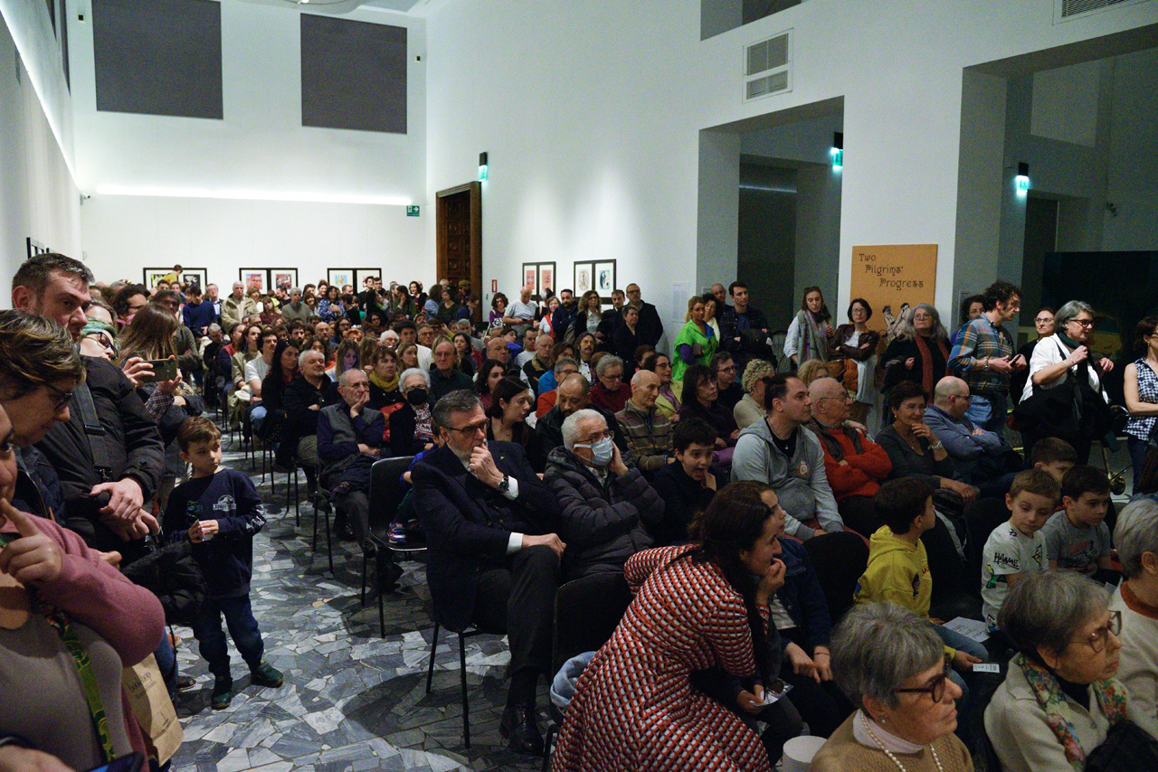 Inaugurazione della mostra Tandem e Vietato l'ingresso di Matticchio