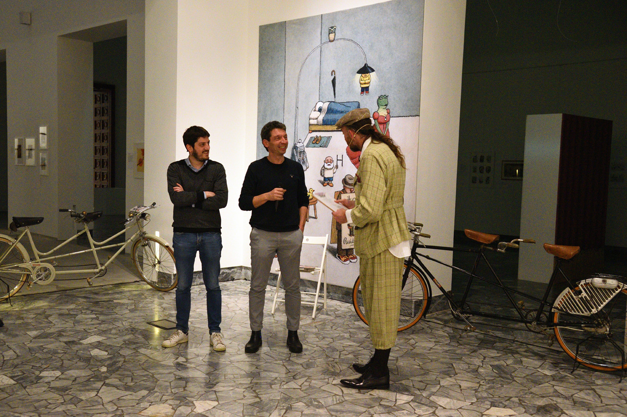 Inaugurazione della mostra Tandem e Vietato l'ingresso di Matticchio