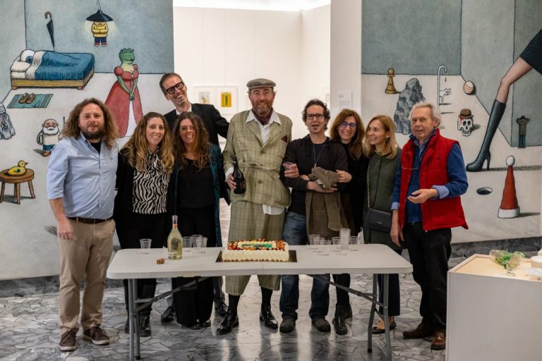 Elena, Lalla, Angelo, French, Fabio Brancaccio, Fede, Arianna, Aldo