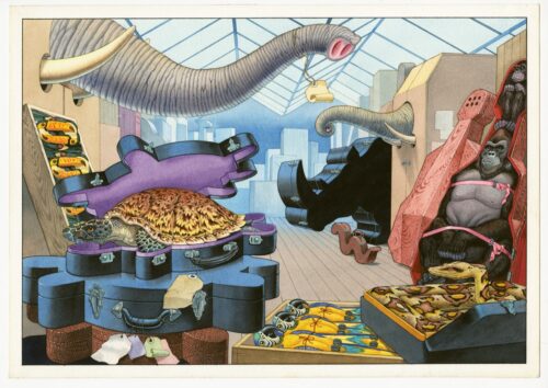 Illustrazione di Gilles Bachelet