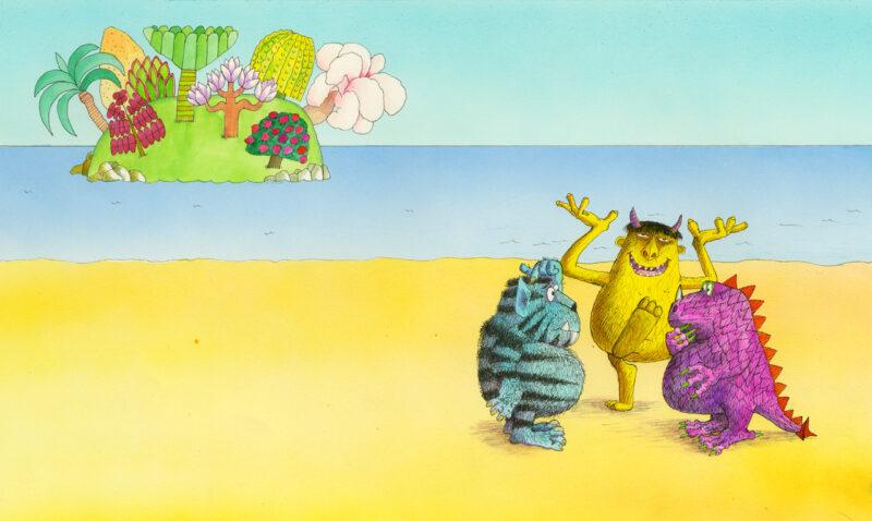 Illustrazione di David McKee
