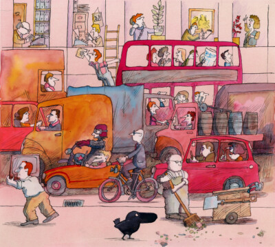 david-mckee-Two-can-toucan-01 Illustrazione di David McKee