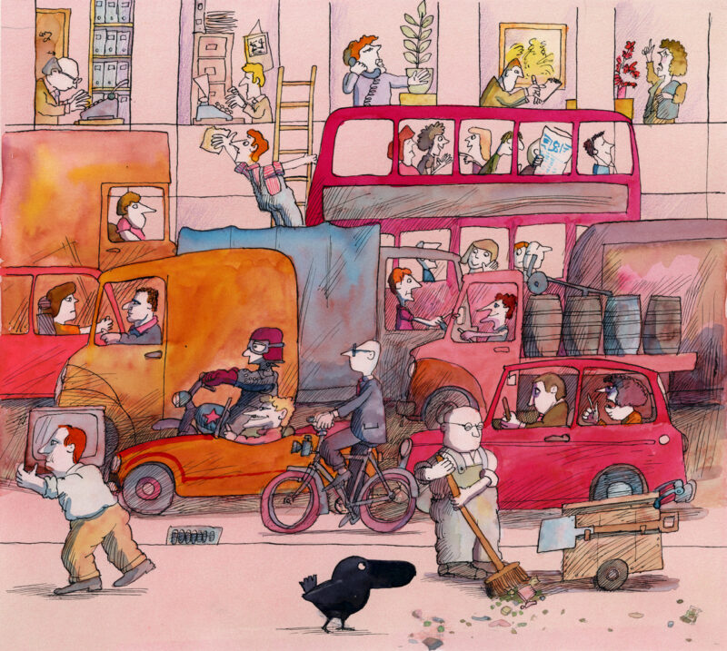 Illustrazione di David McKee