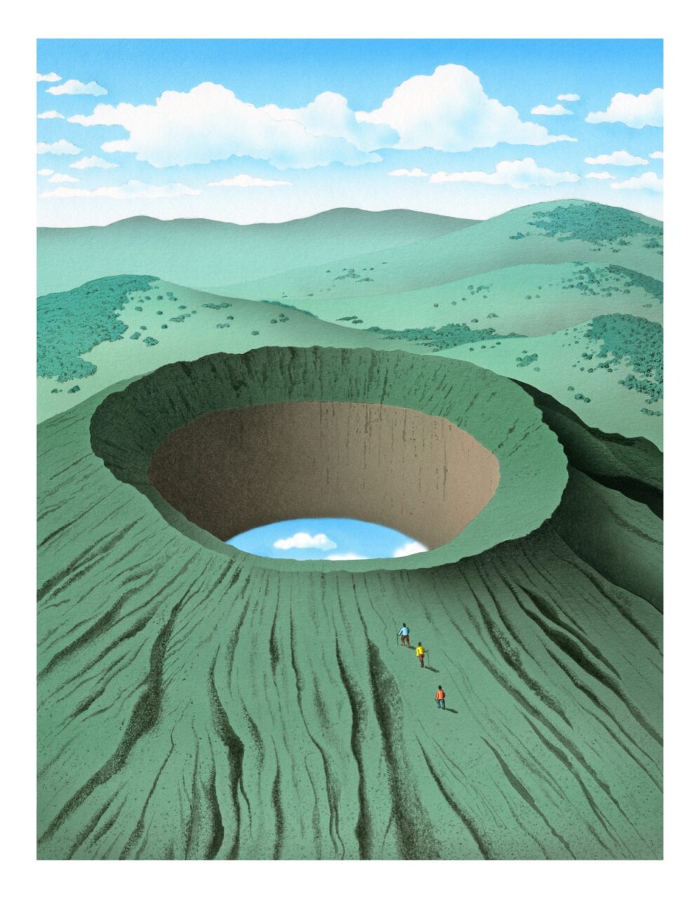 Illustrazione di Guy Billout