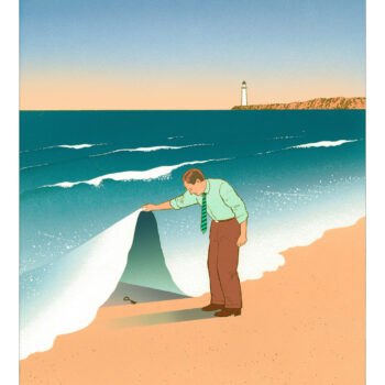 Illustrazione di Guy Billout