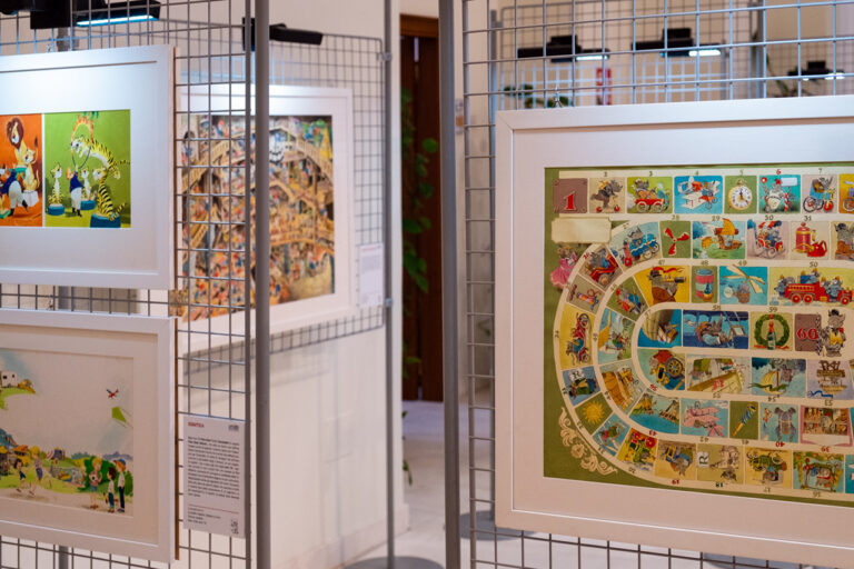 L'esposizione delle illustrazioni di Tony Wolf a L'Aquila