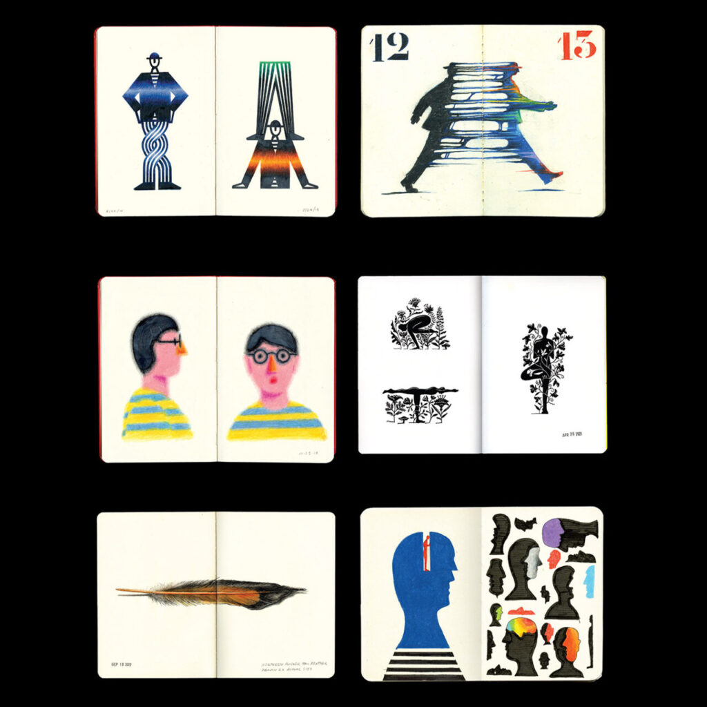 Quaderni di schizzi di Craig Frazier