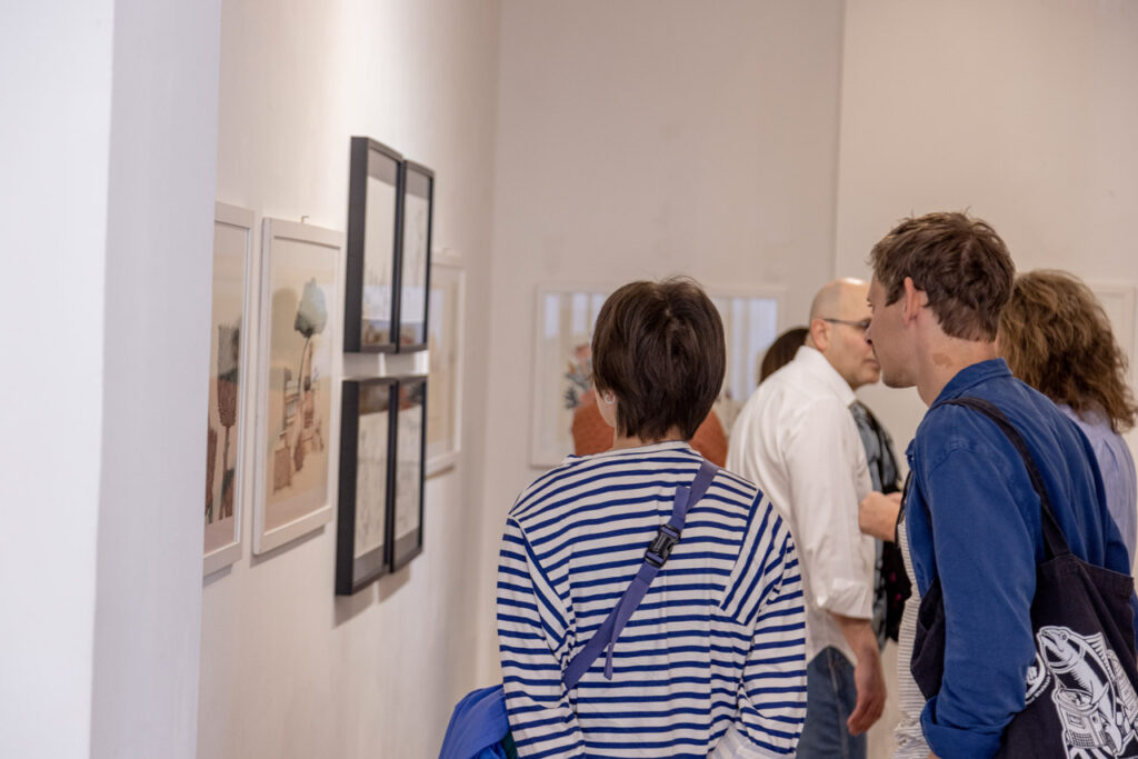 Inaugurazione della mostra di Anna Benotto (Cremona)