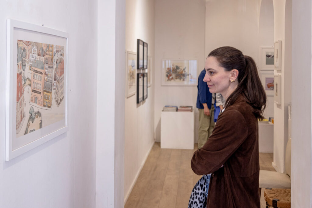 Inaugurazione della mostra di Anna Benotto (Cremona)
