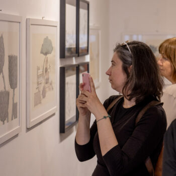 Inaugurazione della mostra di Anna Benotto (Cremona)