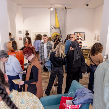 Inaugurazione della mostra di Anna Benotto (Cremona)