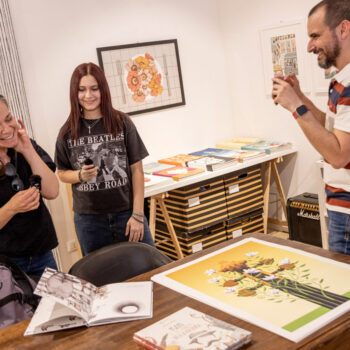 Inaugurazione della mostra di Anna Benotto (Cremona)