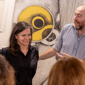 Inaugurazione della mostra di Anna Benotto (Cremona)