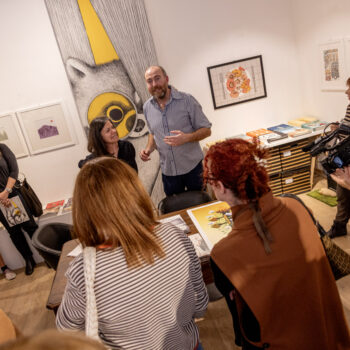 Inaugurazione della mostra di Anna Benotto (Cremona)