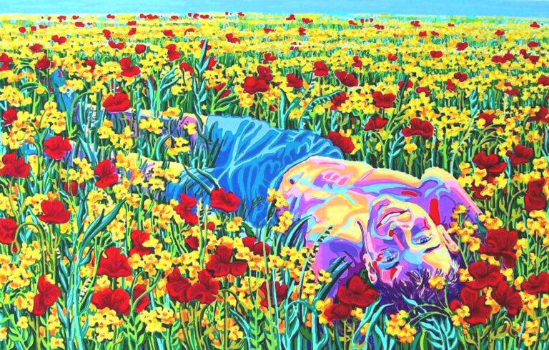 Tra fiori e luce - Opera di french