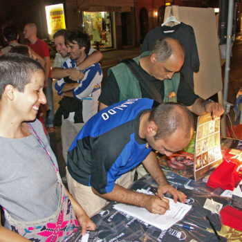Lo stand di Tapirulan al Dulcamara