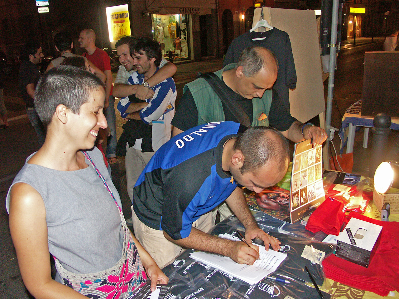 Lo stand di Tapirulan al Dulcamara