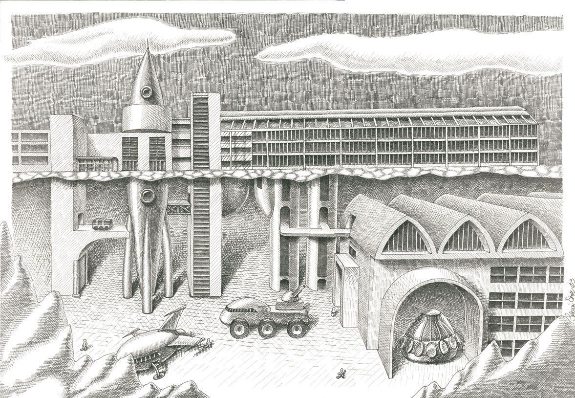 duc base terra - Opera di Oscar Salerni